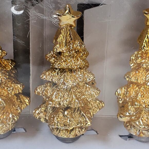 Rostfrei Gold Christmas Tree Spreader Cheese Knife Holiday Tableware Collectible - Picture 4 of 7